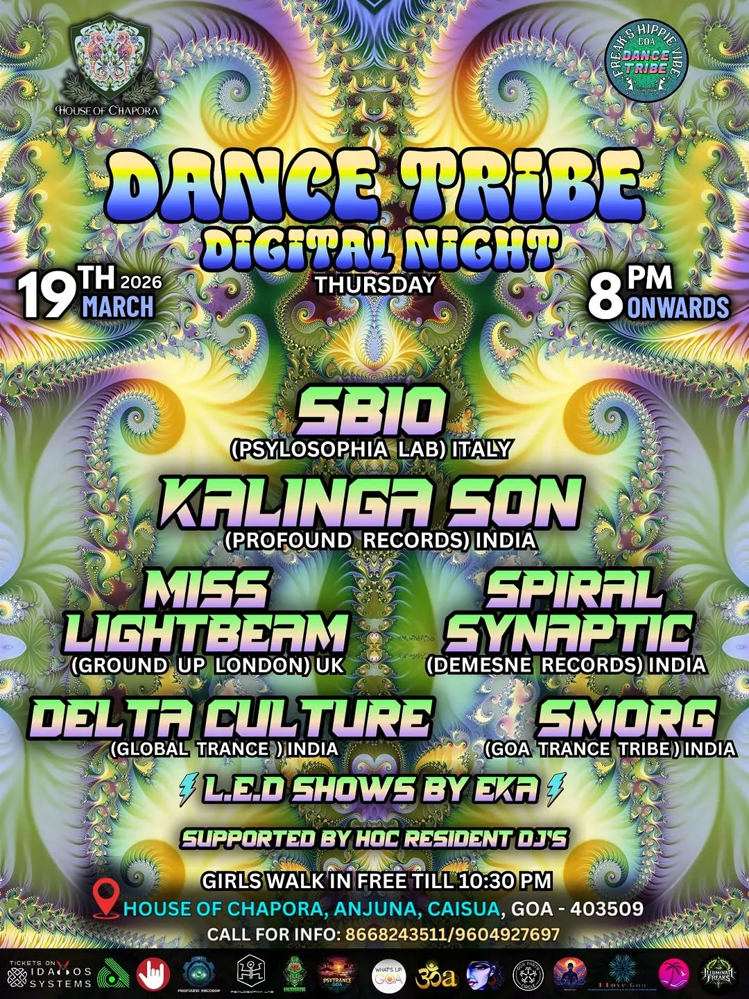 Dance Tribe Digital Night