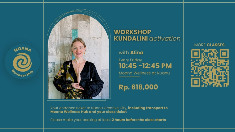 WORKSHOP: Kundalini Activation with Alina | Moana Wellness Hub