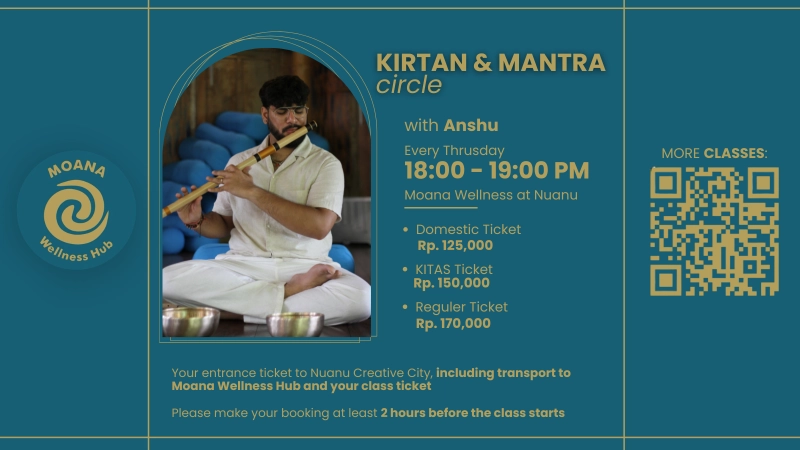 Kirtan & Mantra with Anshu | Moana Wellness Hub
