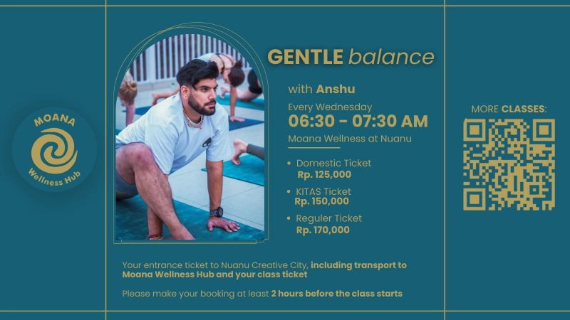 Gentle Balance Hatha with Anshu | Moana Wellness Hub