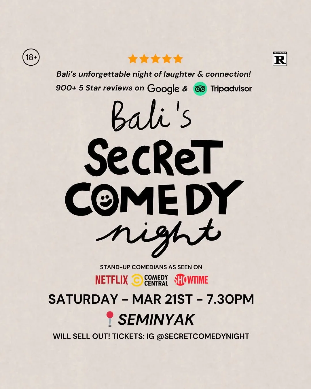 Secret Comedy Night