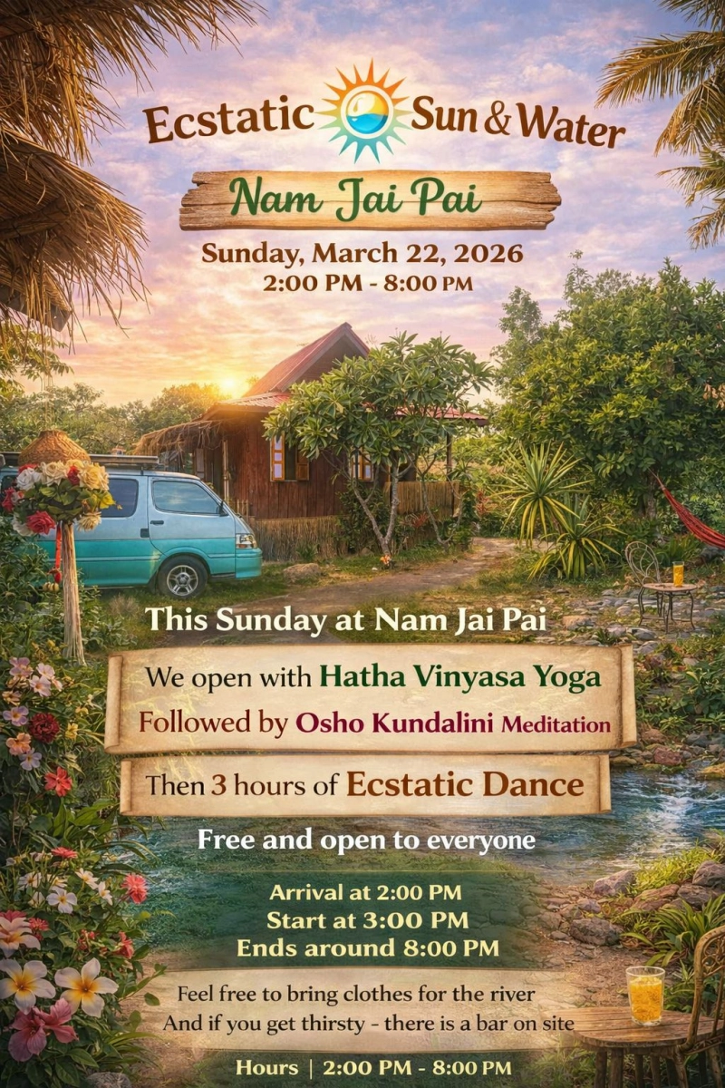 Ecstatic sun and water