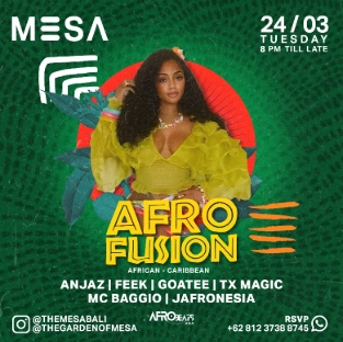 Afro Fusion: African: Caribbean Night