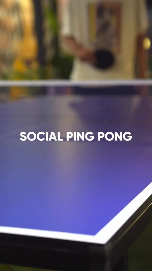 Social Ping Pong + Open DJ Decks