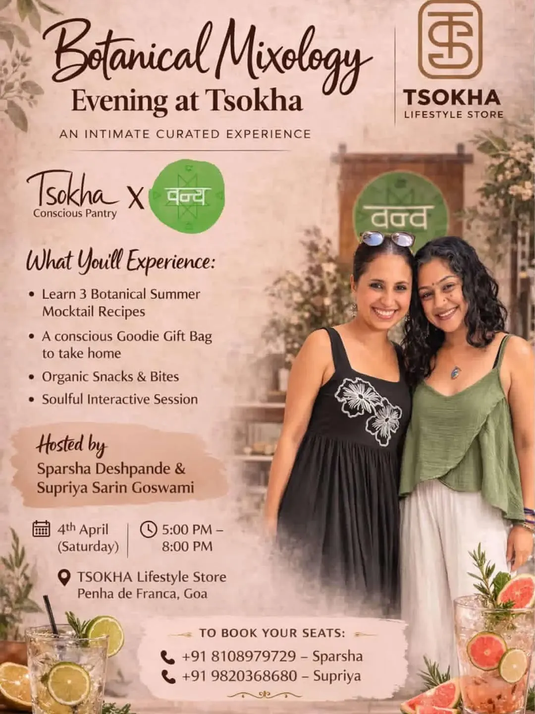 Botanical Mixology Evening