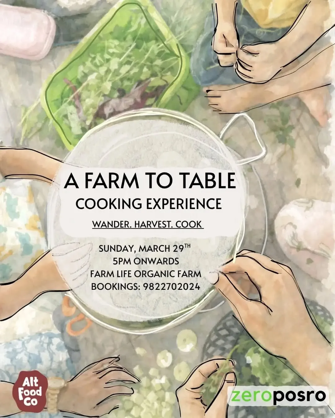 Farm To Table - Cooking Experience