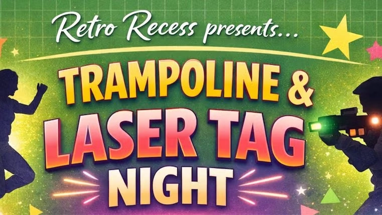 Trampoline & Laser Tag Fun