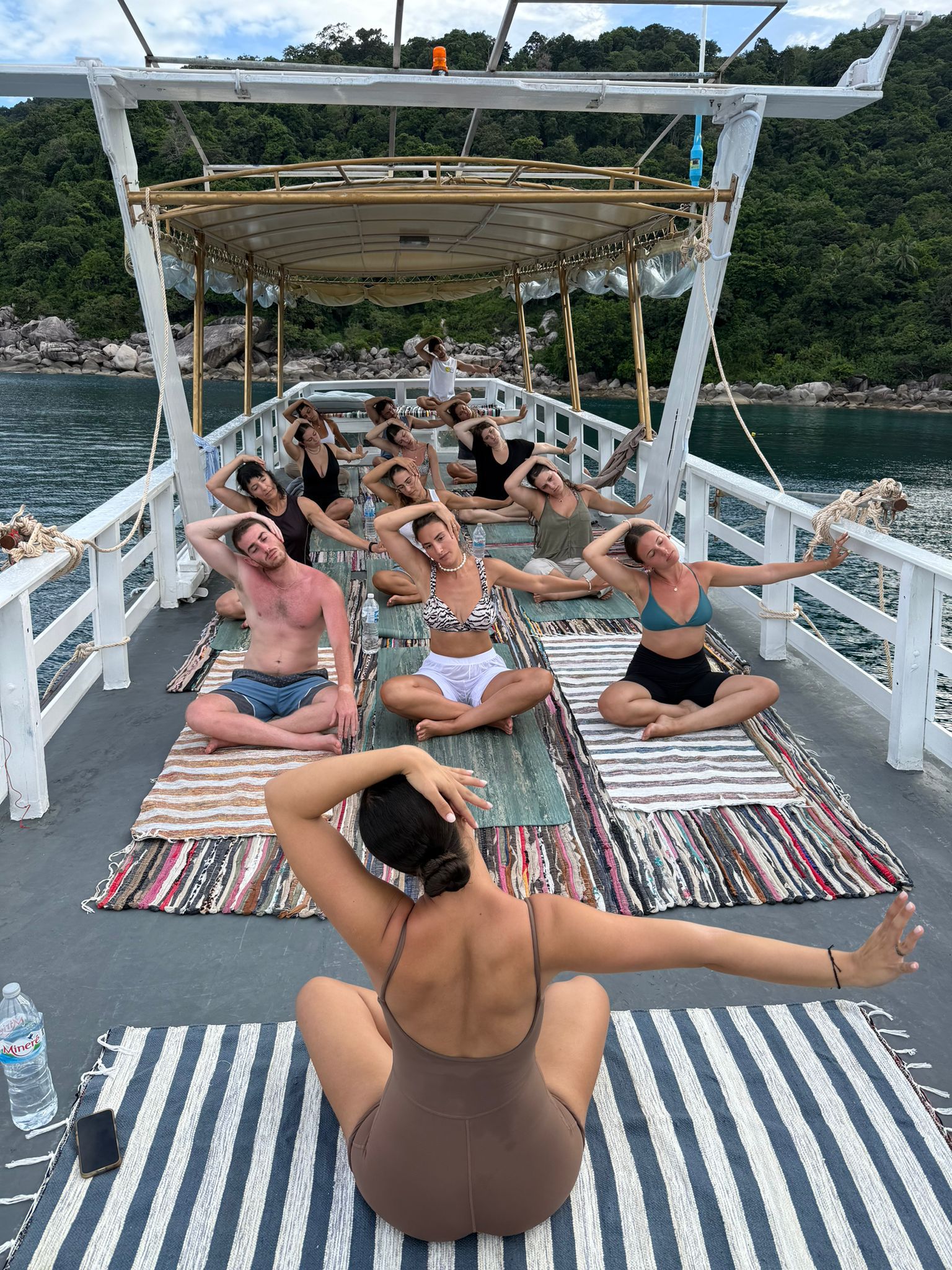 Yoga & Snorkeling On The Boat