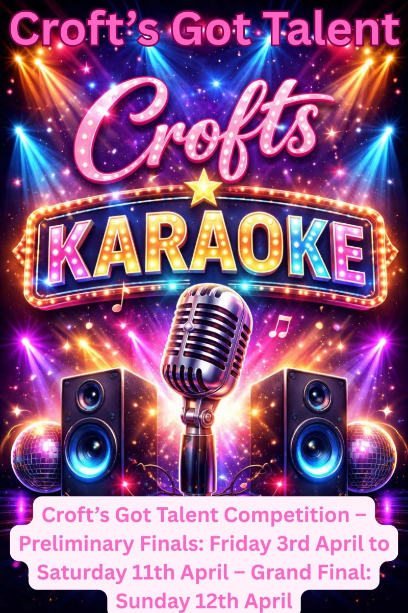 Croft's Got Talent Competition