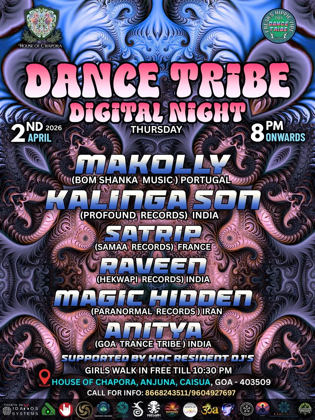 Dance Tribe Digital Night