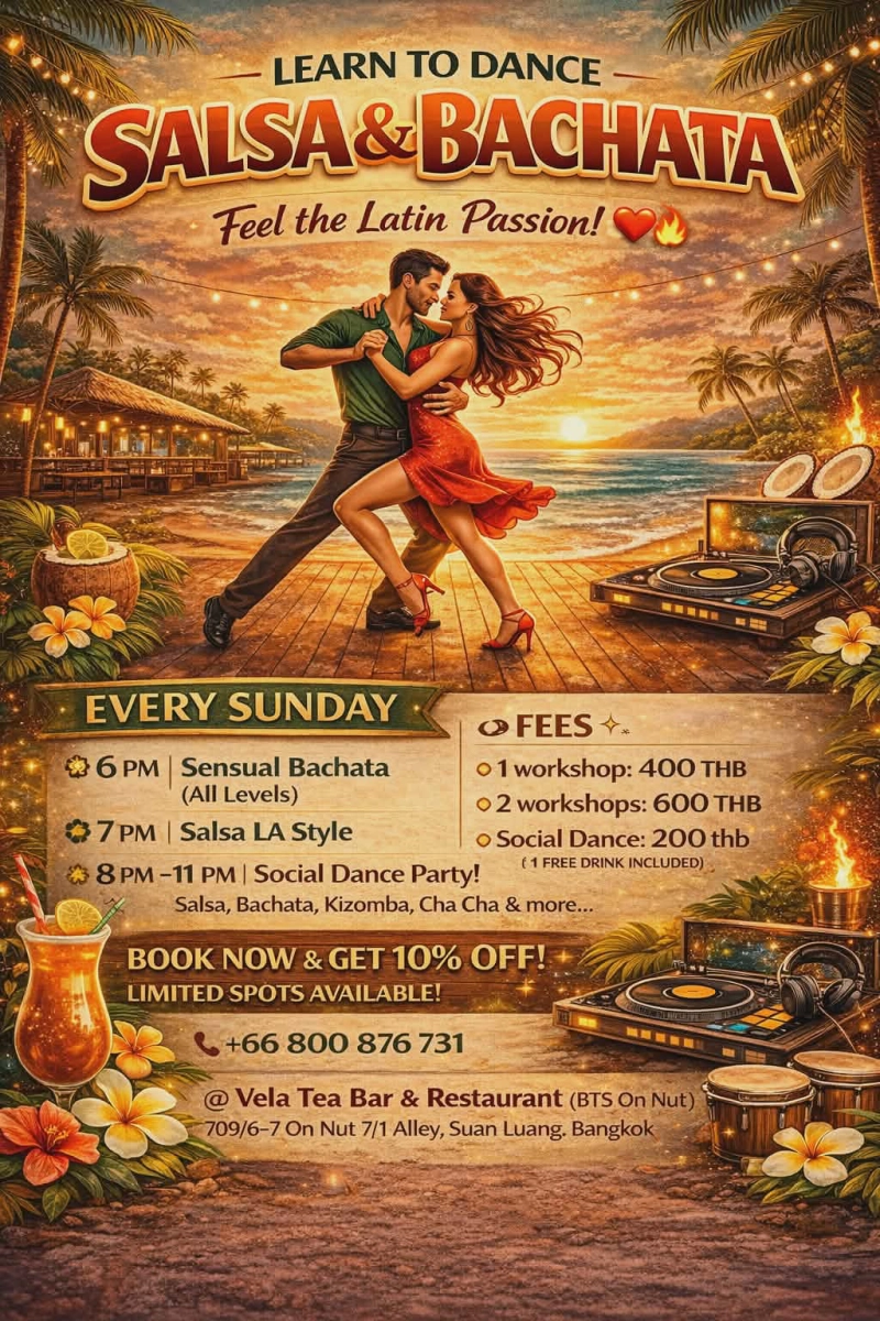 Learn How To Dance Salsa & Bachata