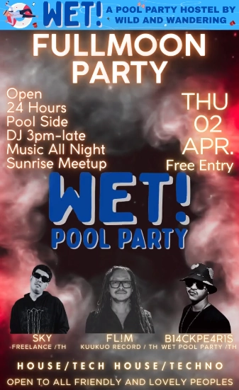 Full Moon Pool Party