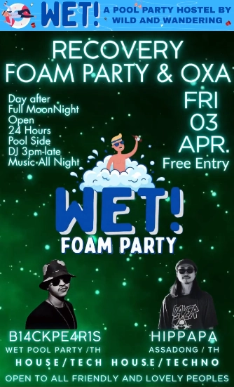 Recovery Foam Party & OXA