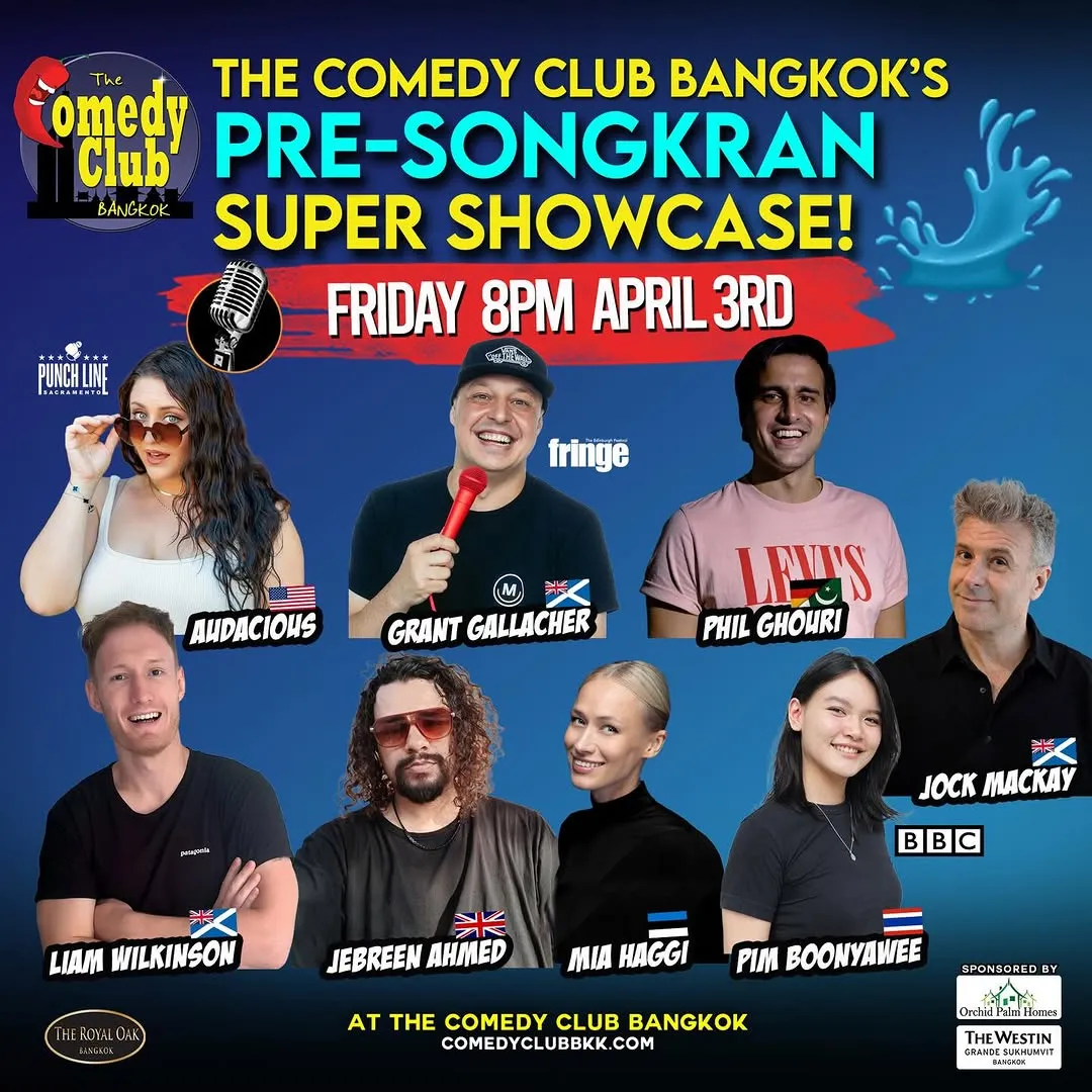 Pre-Songkran Comedy Super Showcase