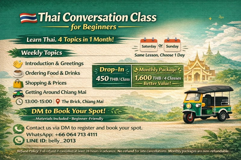 Basic Thai Conversation class