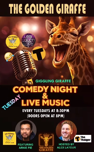 Giggling Giraffe Comedy Night & Live Music