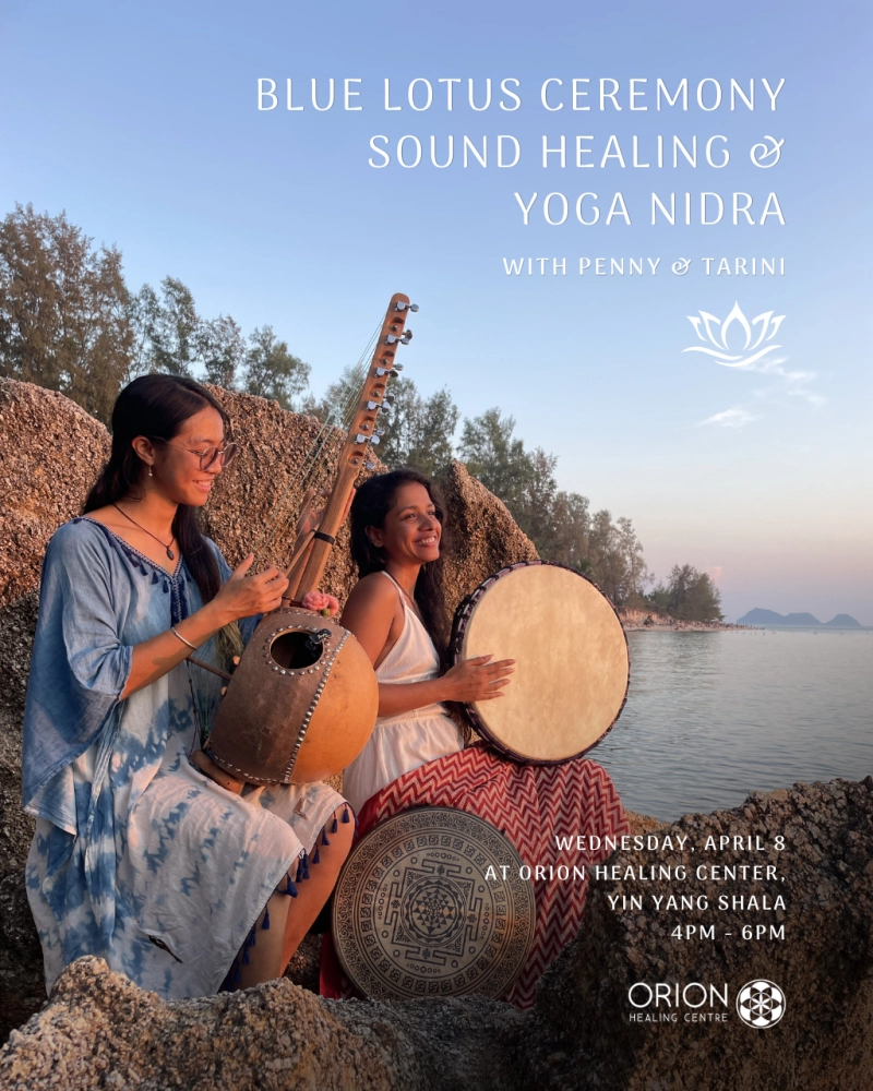 Blue Lotus Ceremony, Sound Healing & Yoga Nidra