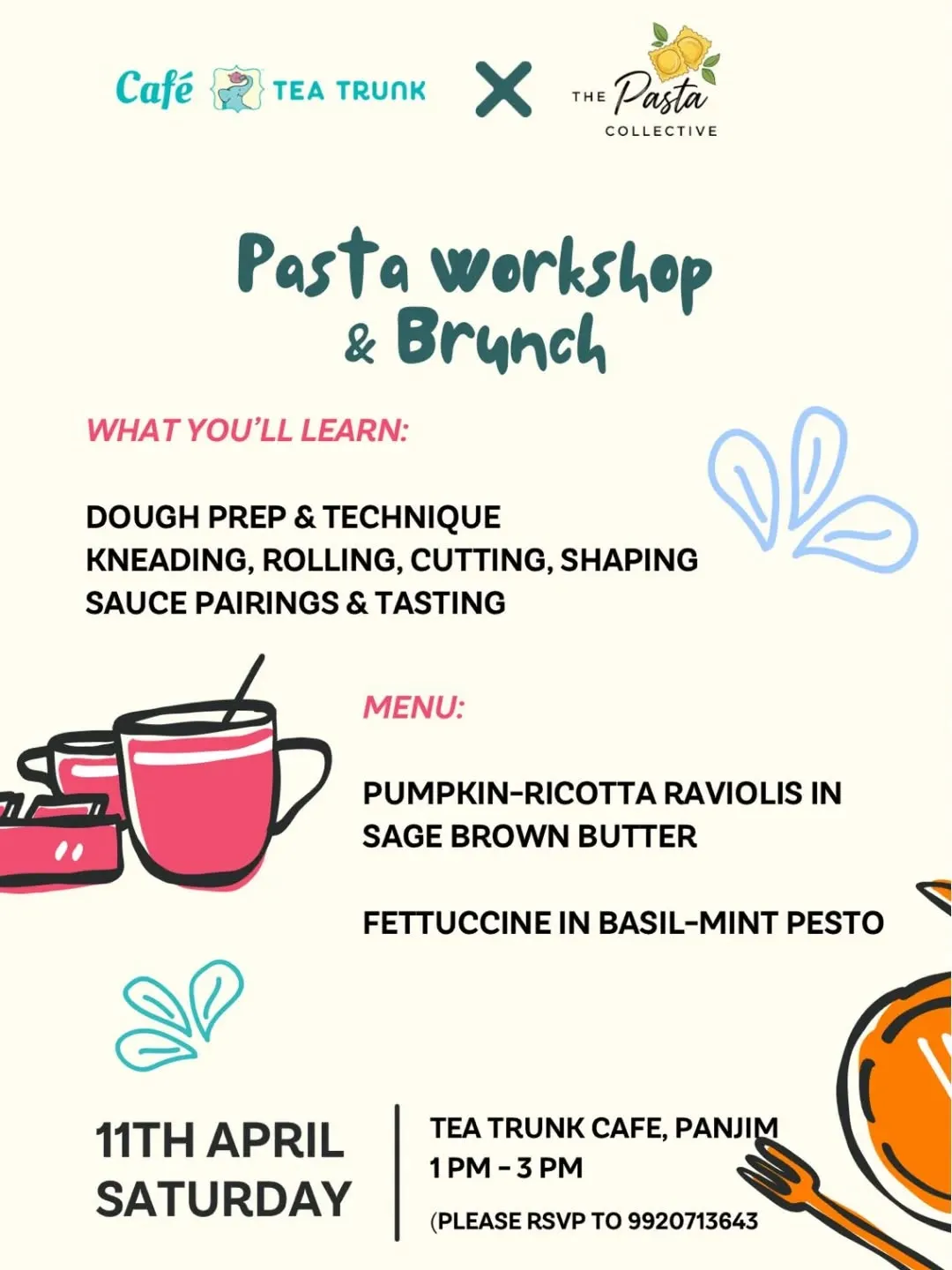 Pasta Workshop & Brunch