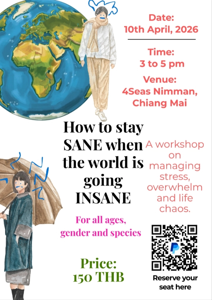 How to stay sane when the world is going insane