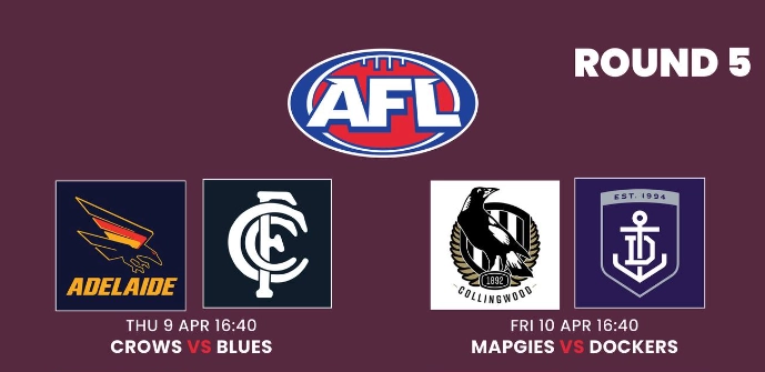 Crows vs Blues