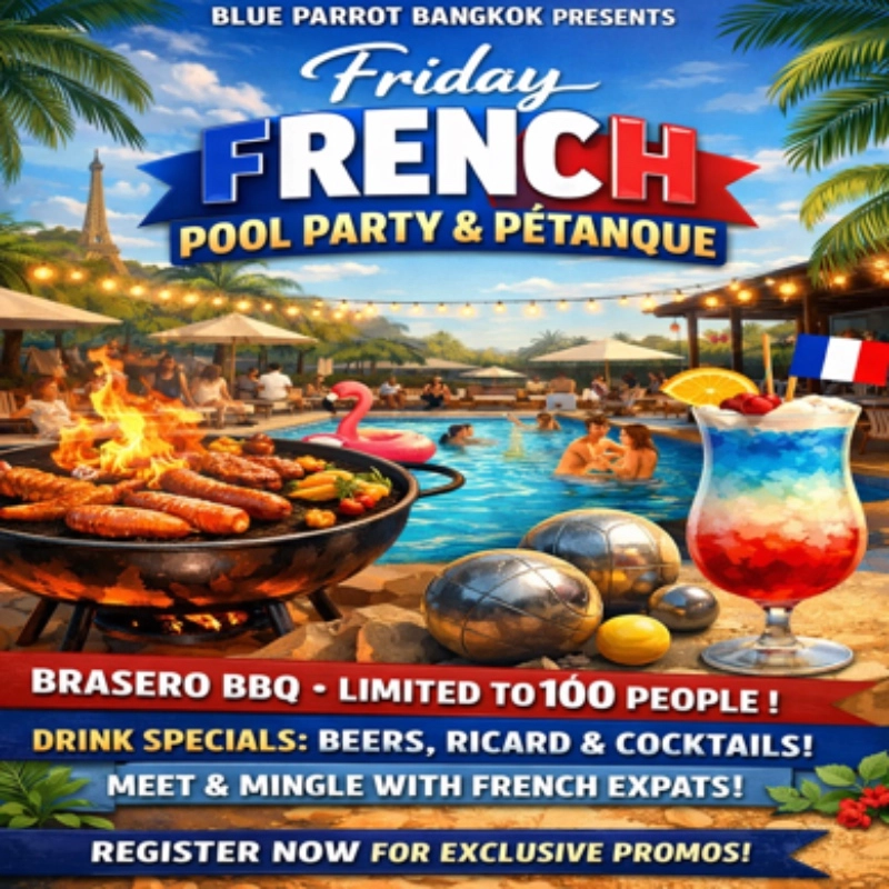 French Pool Party