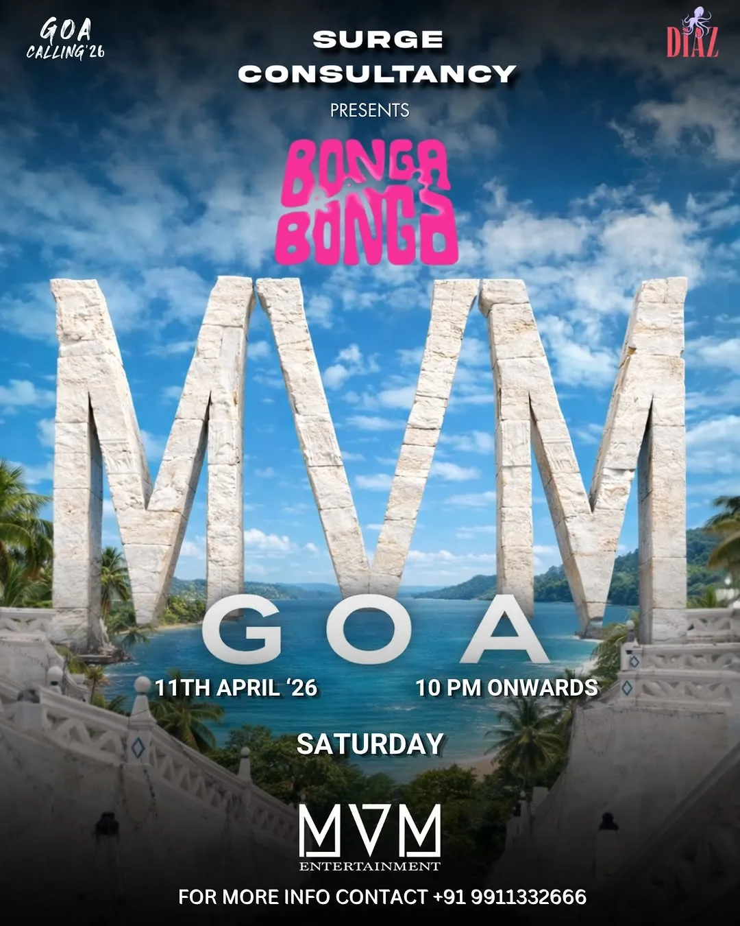 Bonga Bonga Goa Calling