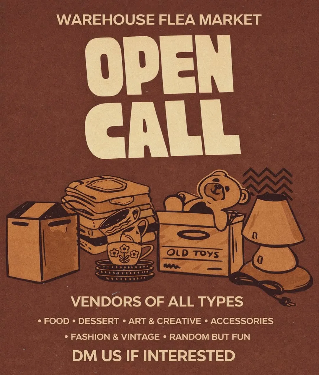 Open Call For Vendors