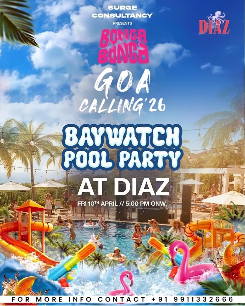 Baywatch Pool Party