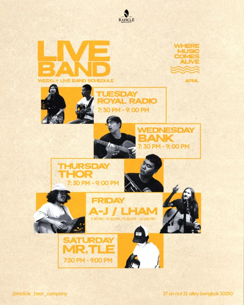 Radicle Live Band Music