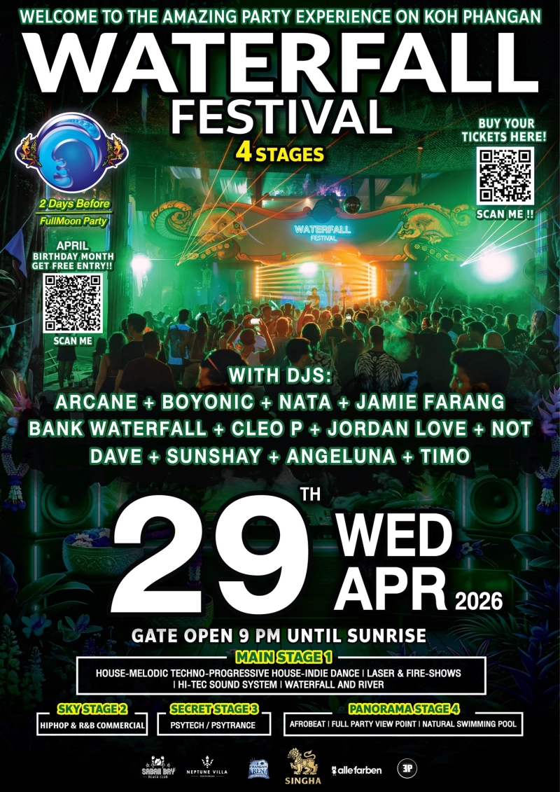 Waterfall Festival - 4 Stages