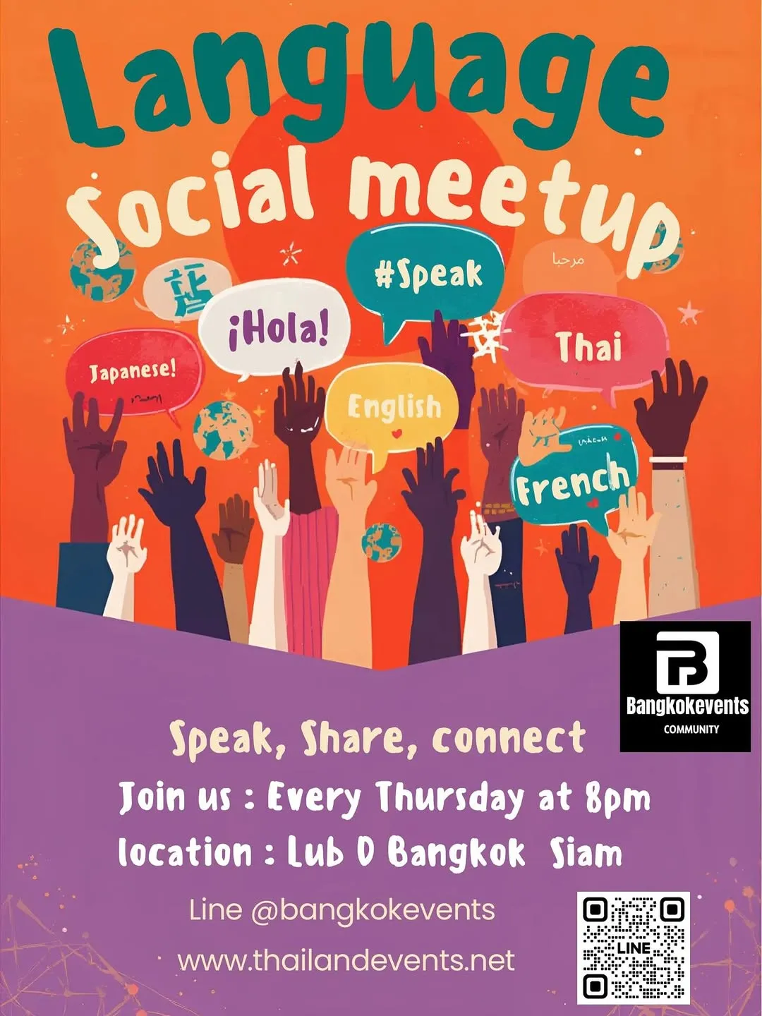 Social Language Exchange Meetup
