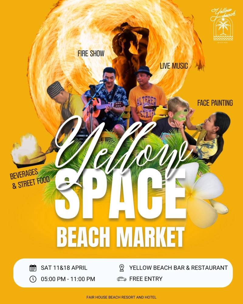 Yellow Space Beach Market