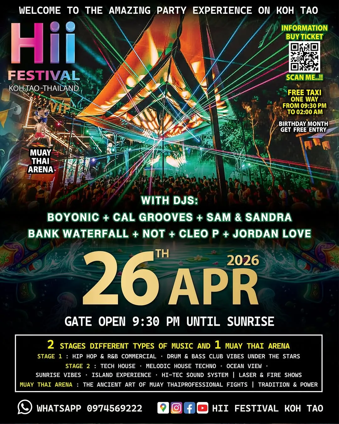 Hii Festival - 2 Stages