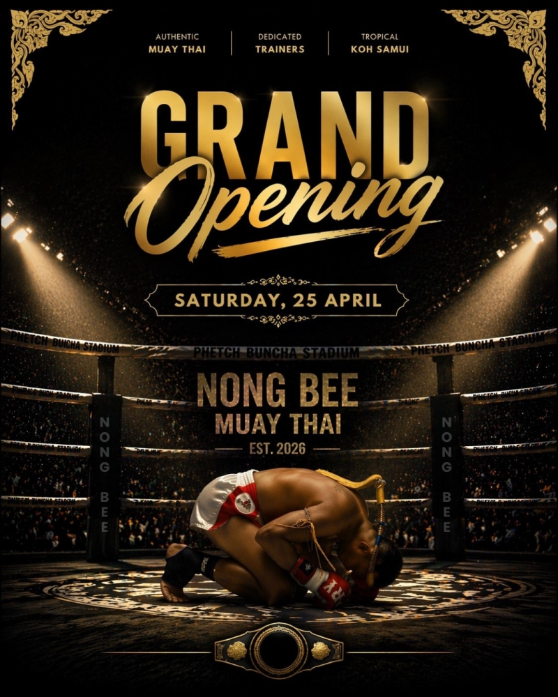 Nong Bee Muay Thai Grand Opening