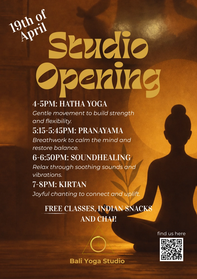 Yoga Studio Opening