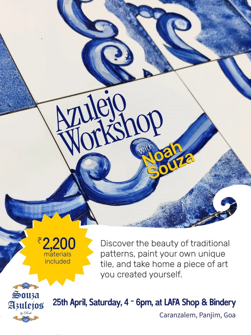 Azulejo Tile Painting Workshop