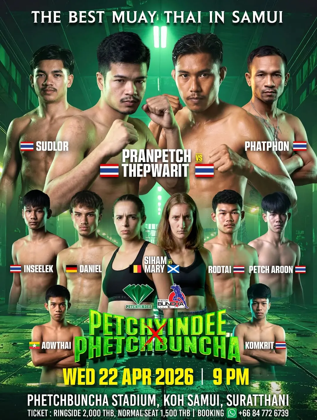 Thailand's Elite MuayThai Fighters