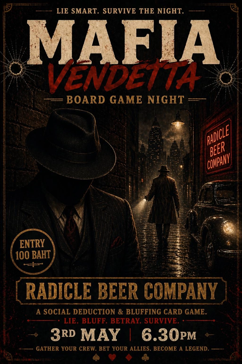 Mafia Vendetta Board Game Night