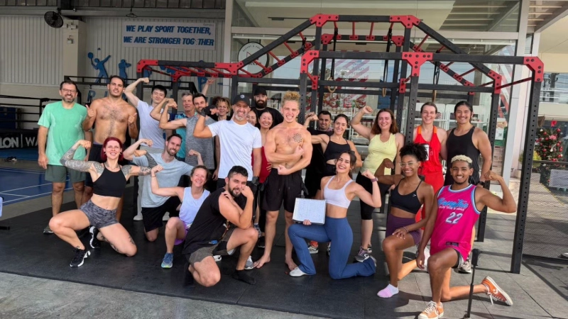 High-Intensity Circuit Training & Social Chat