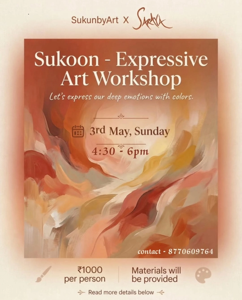 Sukoon : An Expressive Art Workshop