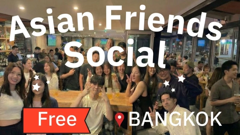 Asian Friends Social