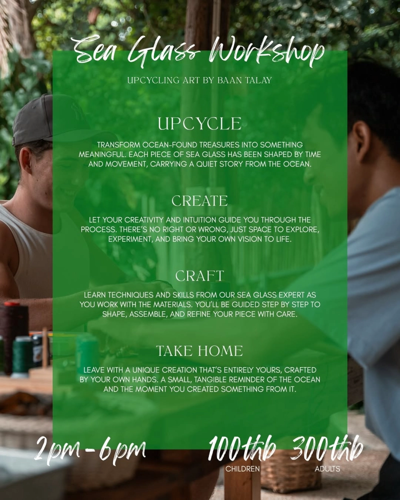 Sea Glass Workshop : The Art of Upcycling