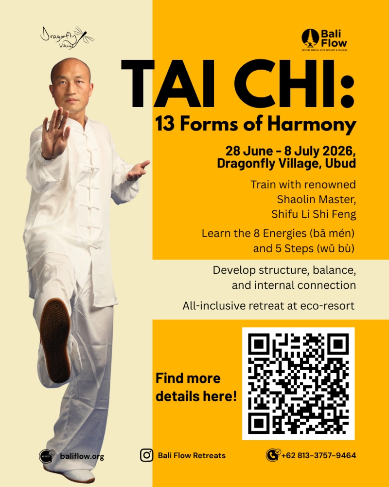 Tai Chi: 13 Forms of Harmony Training Retreat