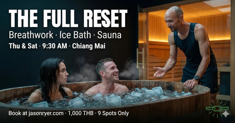 The Full Reset: Breathwork. Ice Bath. Suana