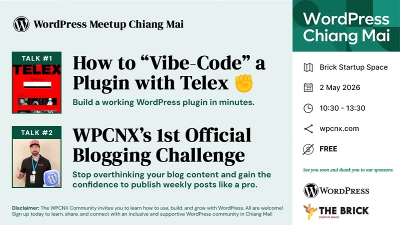 Wordpress Chiang Mai Meetup