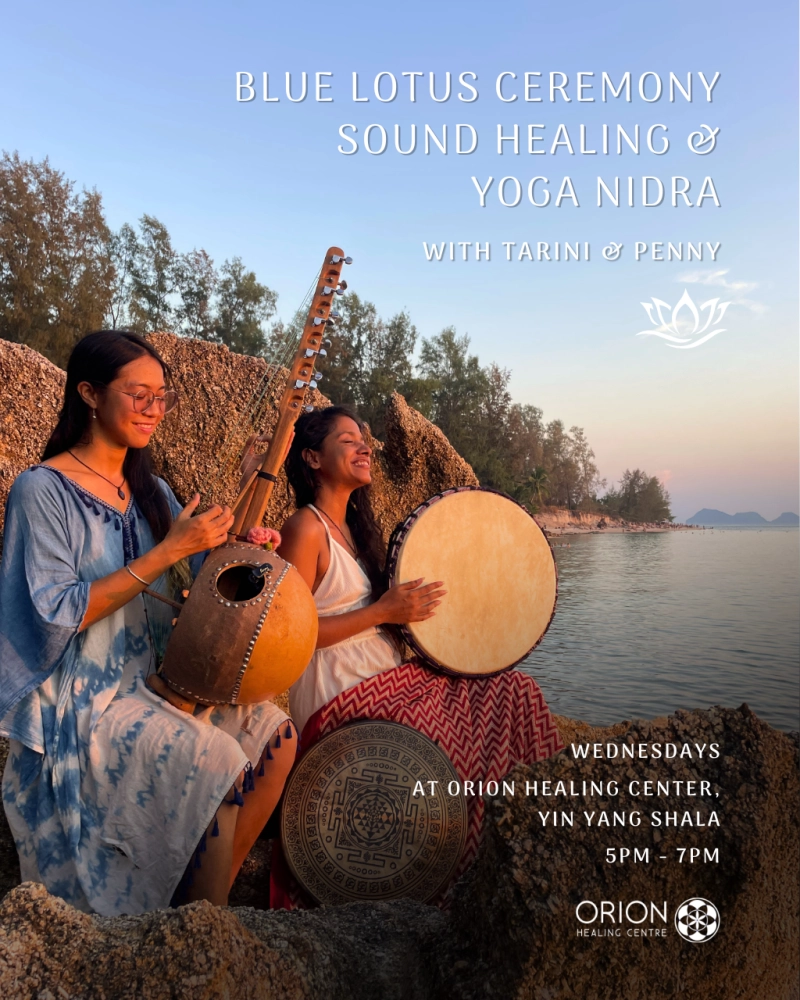 Blue Lotus Ceremony, Sound Healing & Yoga Nidra