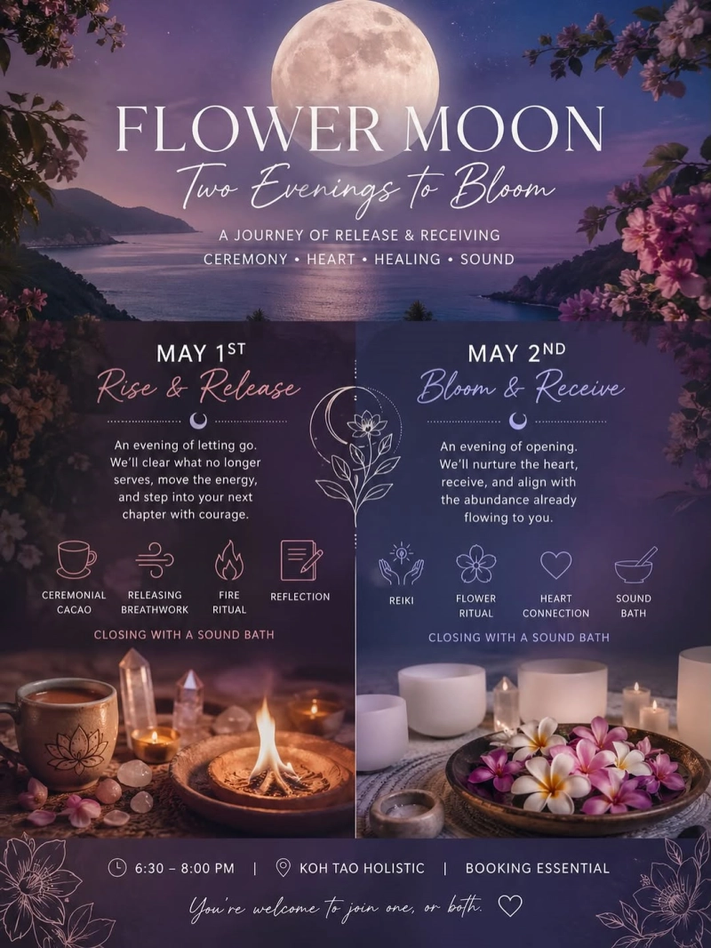 Full Moon Cocao Ceremony - Bloom&Receive