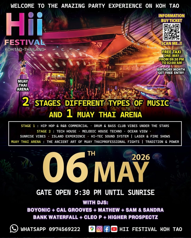 Hii Festival - 2 Stages