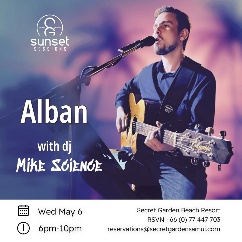 Alban With DJ Mike Science
