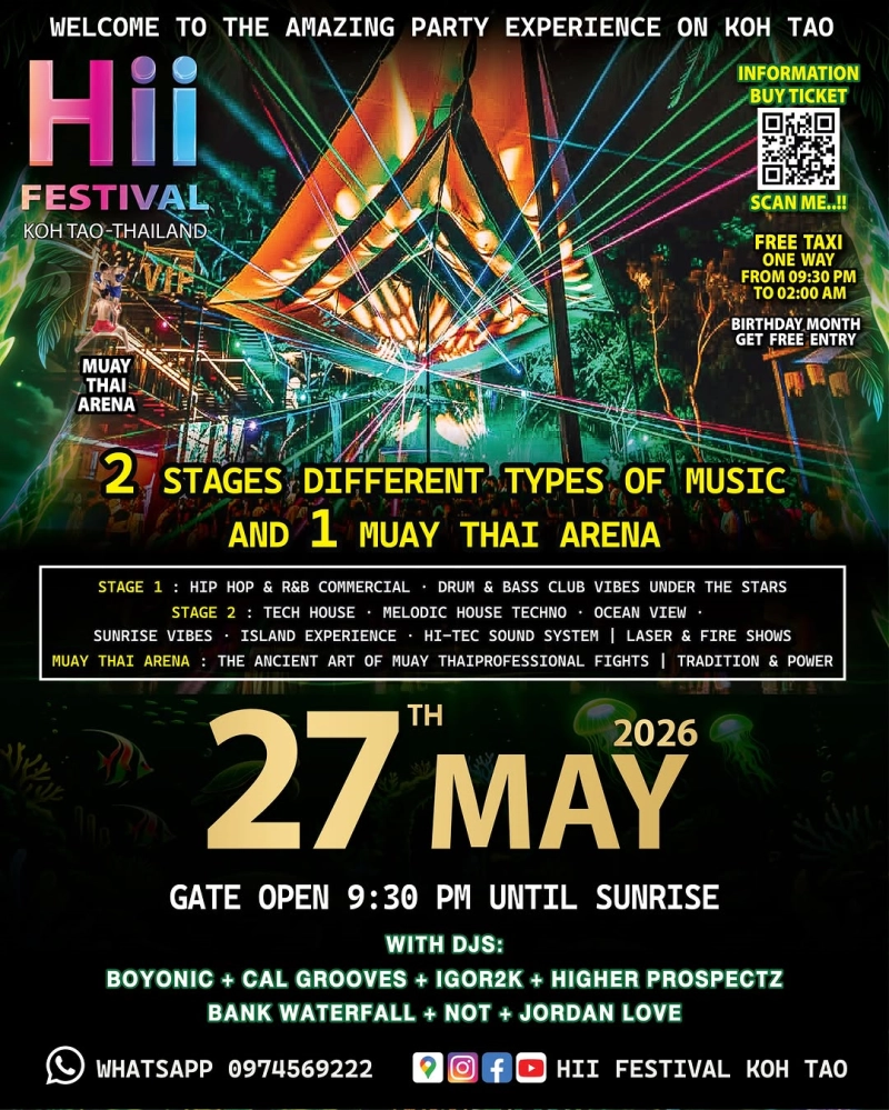 Hii Festival - 2 Stages